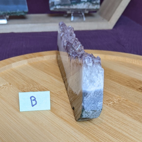 Beautiful Brazilian Amethyst Slice B - Picture 6 of 14